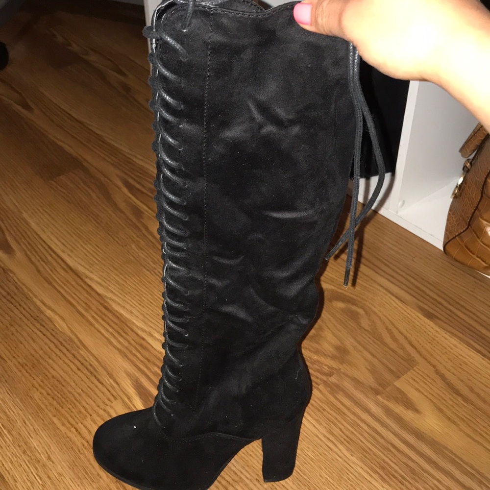 Black boots